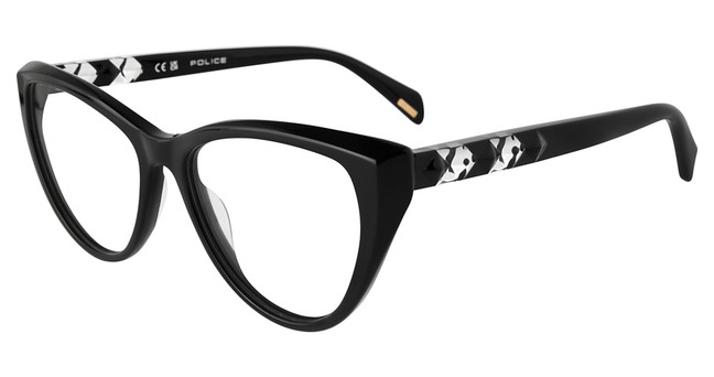 Police Eyeglasses VPLL31 Black 0700