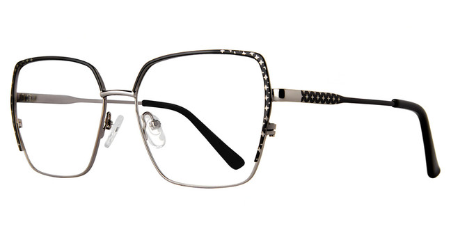 Zimco Eyeglasses GEM#12 BLACK GUNMETAL