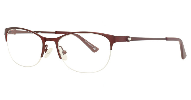 Bulova Eyewear Eyeglasses Harrow Ruby