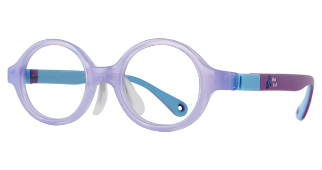 Dr. Seuss Eyeglasses DSP BLUE FISH 1 Crystal Purple/PURPLE