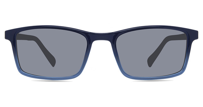 Eco Eyeglasses FLINT SUN CLIP BLUE/BLUE