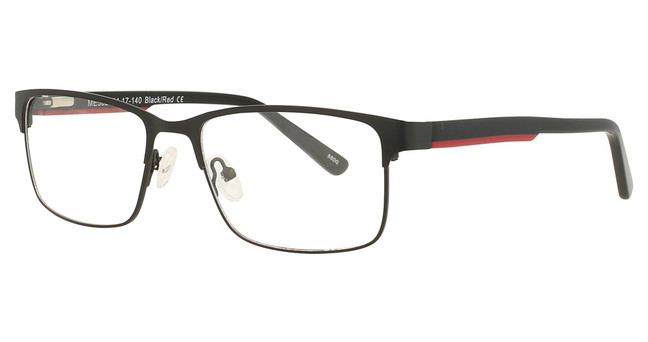 Match Eyewear Eyeglasses 502 Black/Red