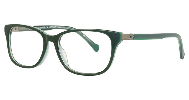 Demi & Dash Eyeglasses Quest GREEN LAMINATE