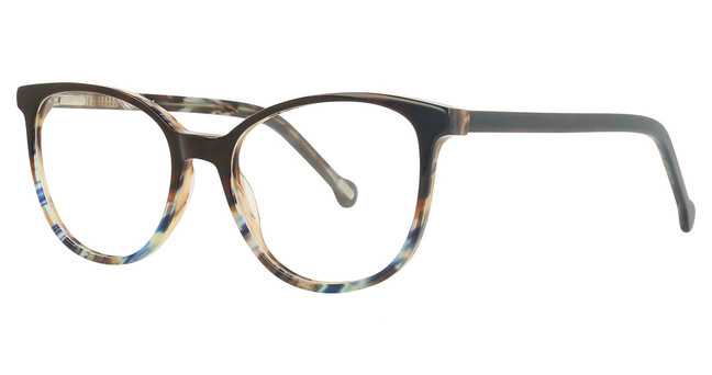 New Millennium Eyewear Eyeglasses BENZ BRN/BLUE