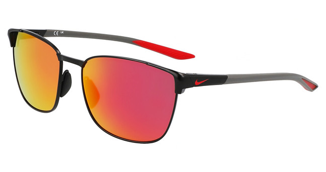 Nike Eyeglasses NIKE METAL FUSION M FV2381 SATIN BLACK / RED MIRROR/010