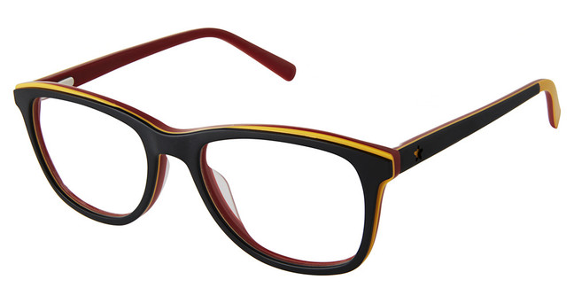 Superflex Eyeglasses SFK-289 BLACK MANGO RED/M400