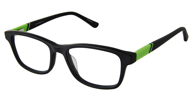 Superflex Eyeglasses SFK-290 MATTE BLACK LIME/M300