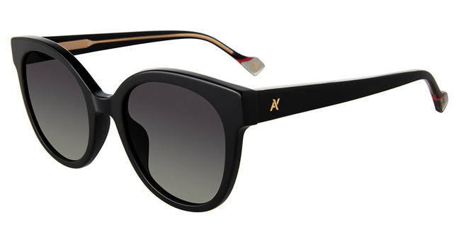 Yalea Eyeglasses SYA123 Shiny Black 700P