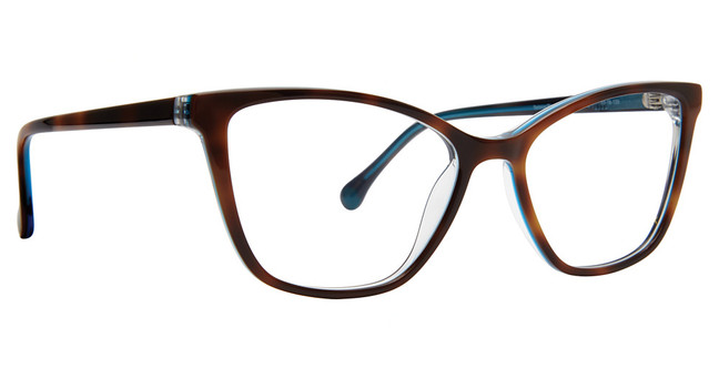 Trina Turk Eyeglasses Jaida Tortoise/Blue/TBL