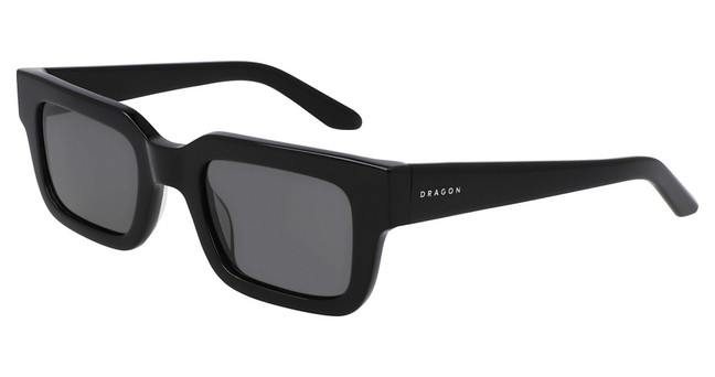 Dragon Eyeglasses DR EZRA LL POLAR SHINY BLACK/ SMOKE POLAR/001
