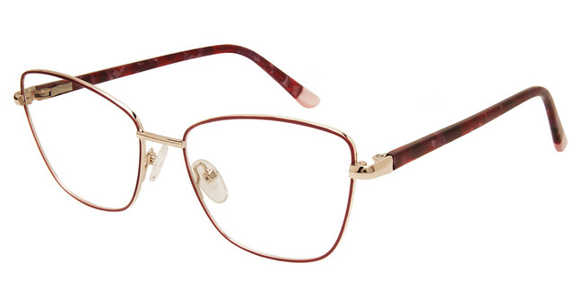 Camelot Eyeglasses SHELBY RED/RED