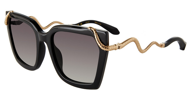 Roberto Cavalli Eyeglasses SRC034M Shiny Black 0700