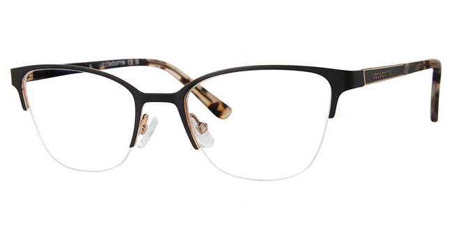 Liz Claiborne Eyeglasses L 472 MTT BLACK/0003
