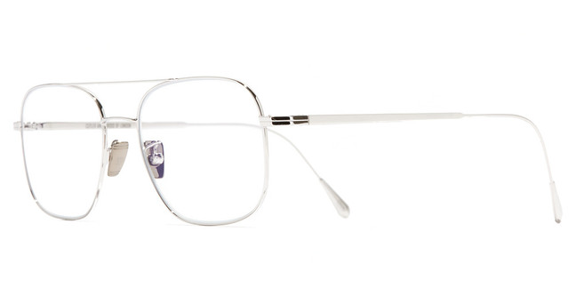Cutler and Gross Eyeglasses AUOP000352R RHODIUM/001