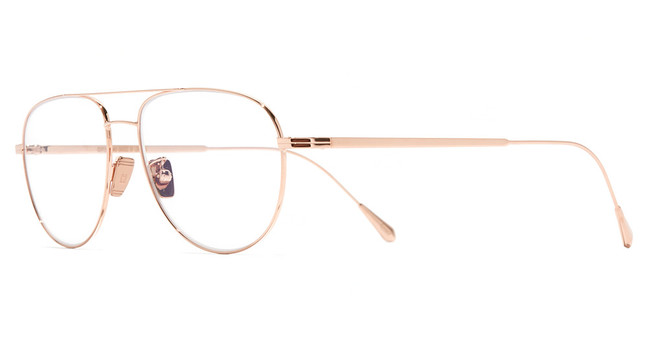 Cutler and Gross Eyeglasses AUOP000256 ROSE GOLD/002