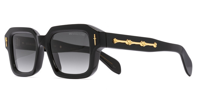 Cutler and Gross Eyeglasses GFLE00552 BLACK GOLD/001