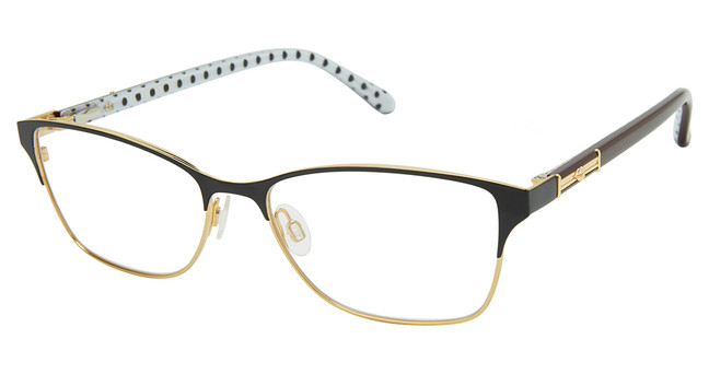 Lulu Guinness Eyeglasses L954 black/gold/BLK