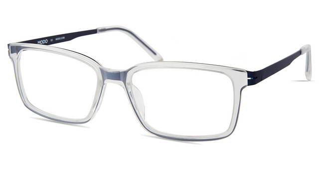 Modo Eyeglasses 4567 CRYSTAL W/ TITANIUM TEMPLES/CRY