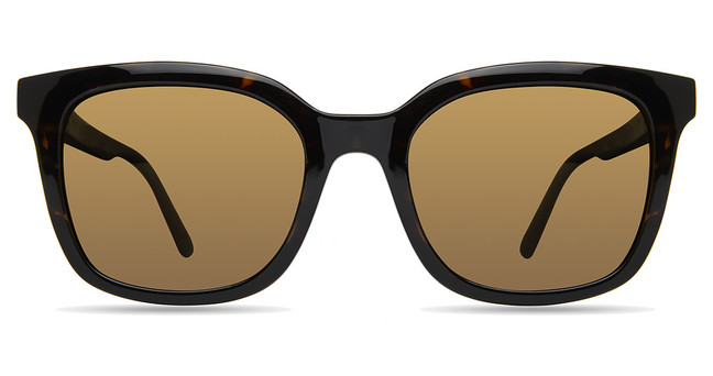 Eco Eyeglasses PEONY SUN CLIP DARK KHAKI TORTOISE/DKTT