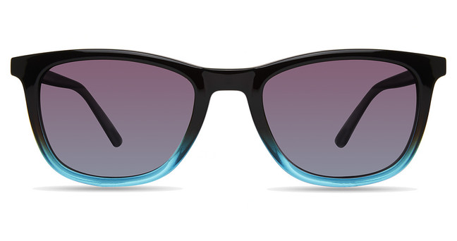 Eco Eyeglasses STEVIA SUN CLIP BURGUNDY BLUE GRADIENT/BBLGD