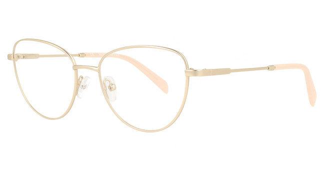 Bloom Optics Eyeglasses BL HILARY Satin Gold/SGLD
