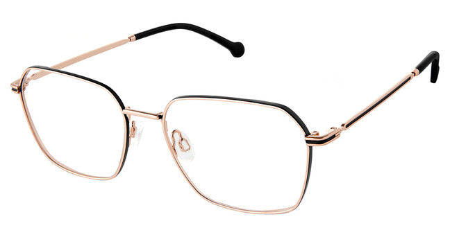 OTP Eyeglasses OTP-187 BLACK ROSE GOLD/M200