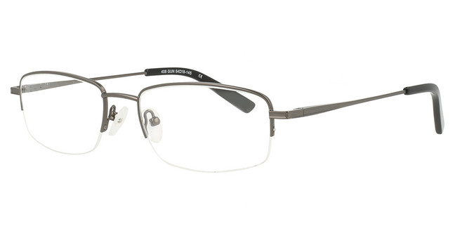 J9 Designs Eyeglasses J9 408 Gunmetal/GUN