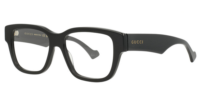 Gucci Eyeglasses GG1428O BLACK-BLACK-TRANSPARENT/004