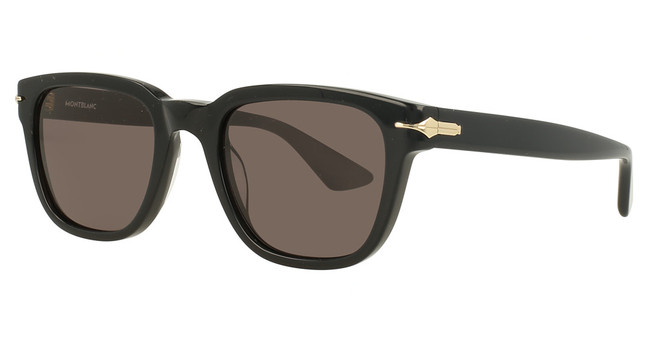 Montblanc MB0302S BLACK-BLACK-GREY/001