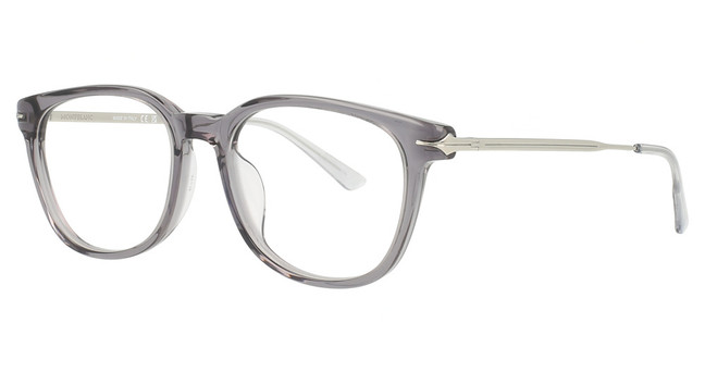 Montblanc Eyeglasses MB0309OA GREY-SILVER-TRANSPARENT/003