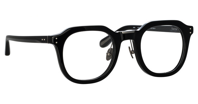Linda Farrow Eyeglasses LFL1103 FLETCHER BLACK/NICKEL/014
