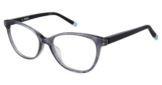 2BB Eyeglasses CAROL BLACK FEATHER/C01