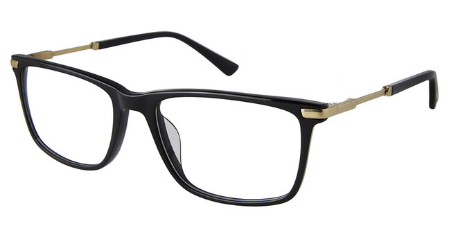 2BB Eyeglasses HERMANN BLACK GOLD/C01