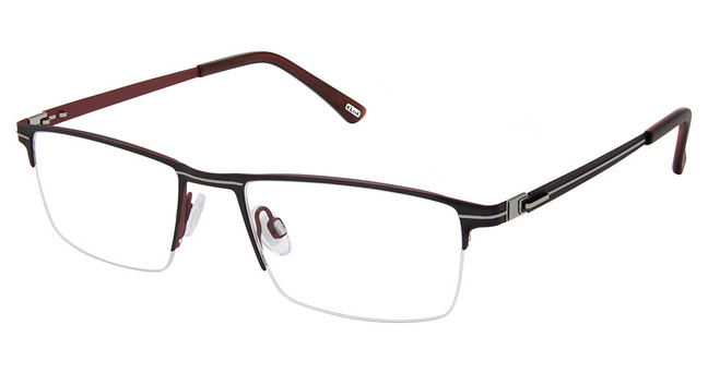 Kliik:denmark Eyeglasses K-770 BLACK RED/M200