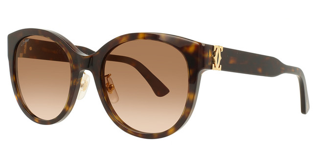 Cartier Eyeglasses CT0438SA HAVANA/002