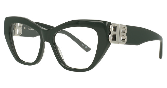 Balenciaga Eyeglasses BB0312O GREEN/004