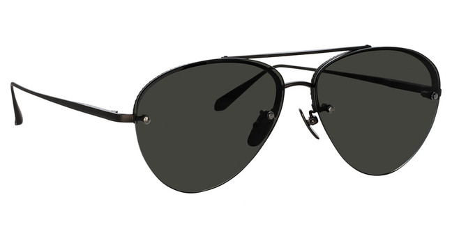 Linda Farrow Eyeglasses LFL1444S EDANO MATT NICKEL/GREY/002