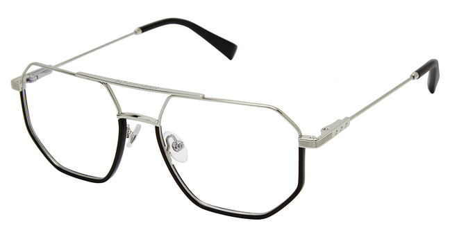Elton John Eyewear Eyeglasses Motorcade BLACK PLATINUM/1