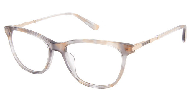 Nicole Miller Eyeglasses MAJESTIC TRANS BROWN/C01