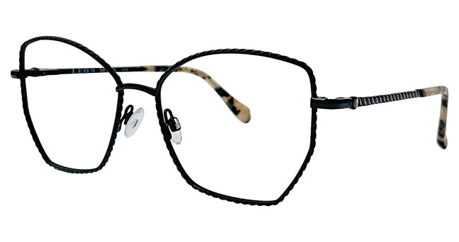 Leon Max Eyeglasses Leon Max 4098 Black