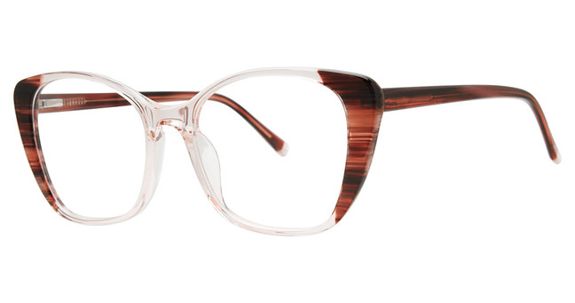 GB+ Eyeglasses TEMPTATION Blush Crystal/Brown Haze