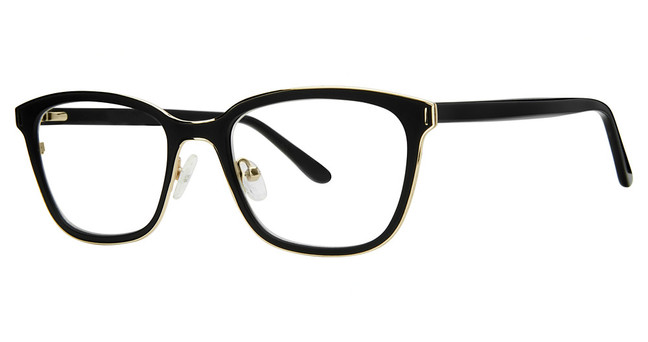 Genevieve Boutique Eyeglasses SILHOUETTE Matte Black/Gold/Black