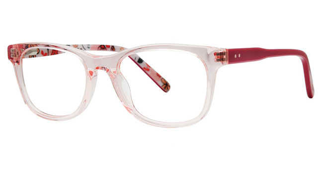 ModZ Kids Eyeglasses PARFAIT Pink Crystal/Fuchsia