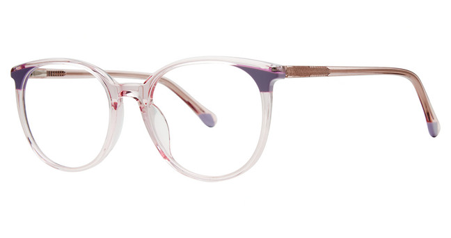 Fashiontabulous Eyeglasses 10X270 Pink Crystal/Lilac