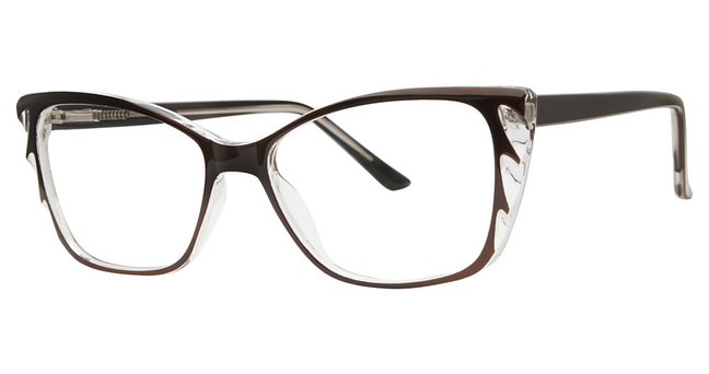 Modern Plastics II Eyeglasses MAEVE Charcoal/Crystal