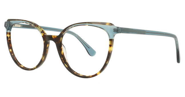 Cafe Lunettes Eyeglasses CAFE3375 Tortoise/Slate Blue/C-1