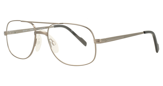 ClearVision Eyeglasses D 32 GUNMETAL