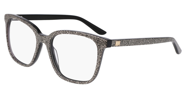 Bebe Eyeglasses BB5217 JET GLITTER/001