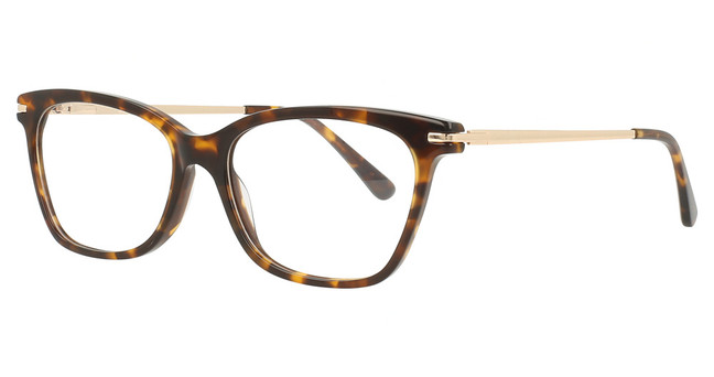 DICAPRIO Eyeglasses DC377 Tortoise Gold