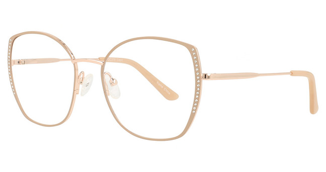 DICAPRIO Eyeglasses DC376 Beige Gold